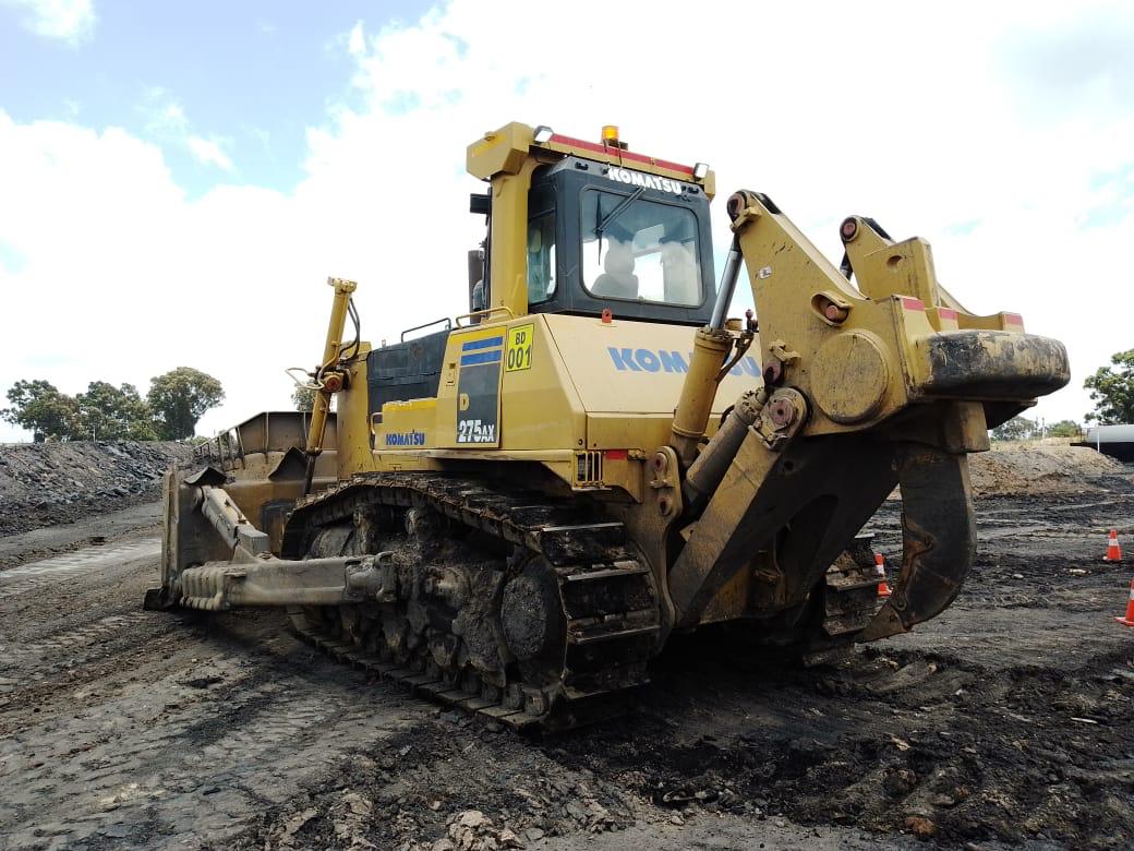 Bulldozer and site preparation machinery